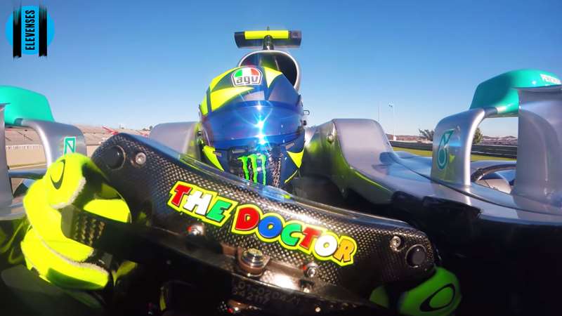 valentino rossi f1 mercedes