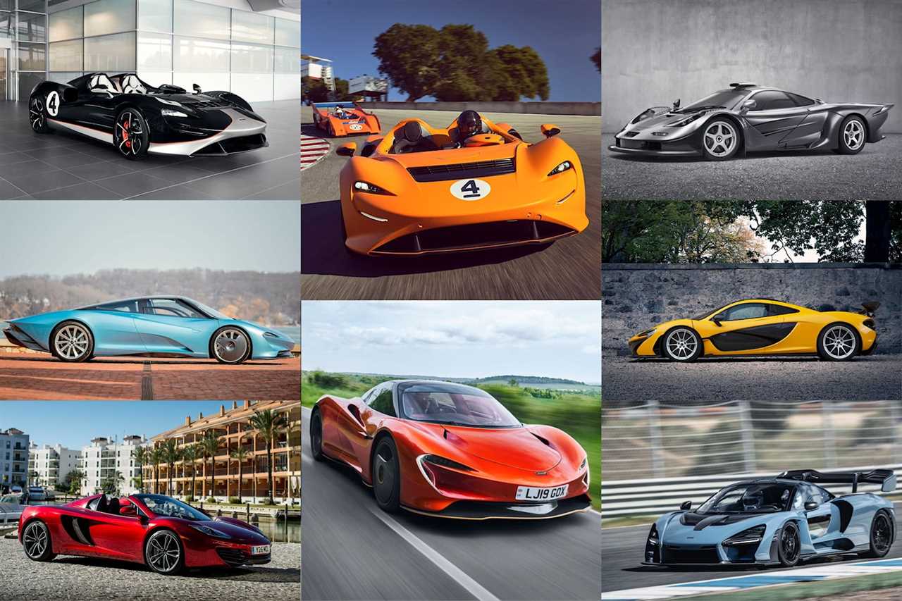 7 Of McLaren's Greatest Ever Road Cars