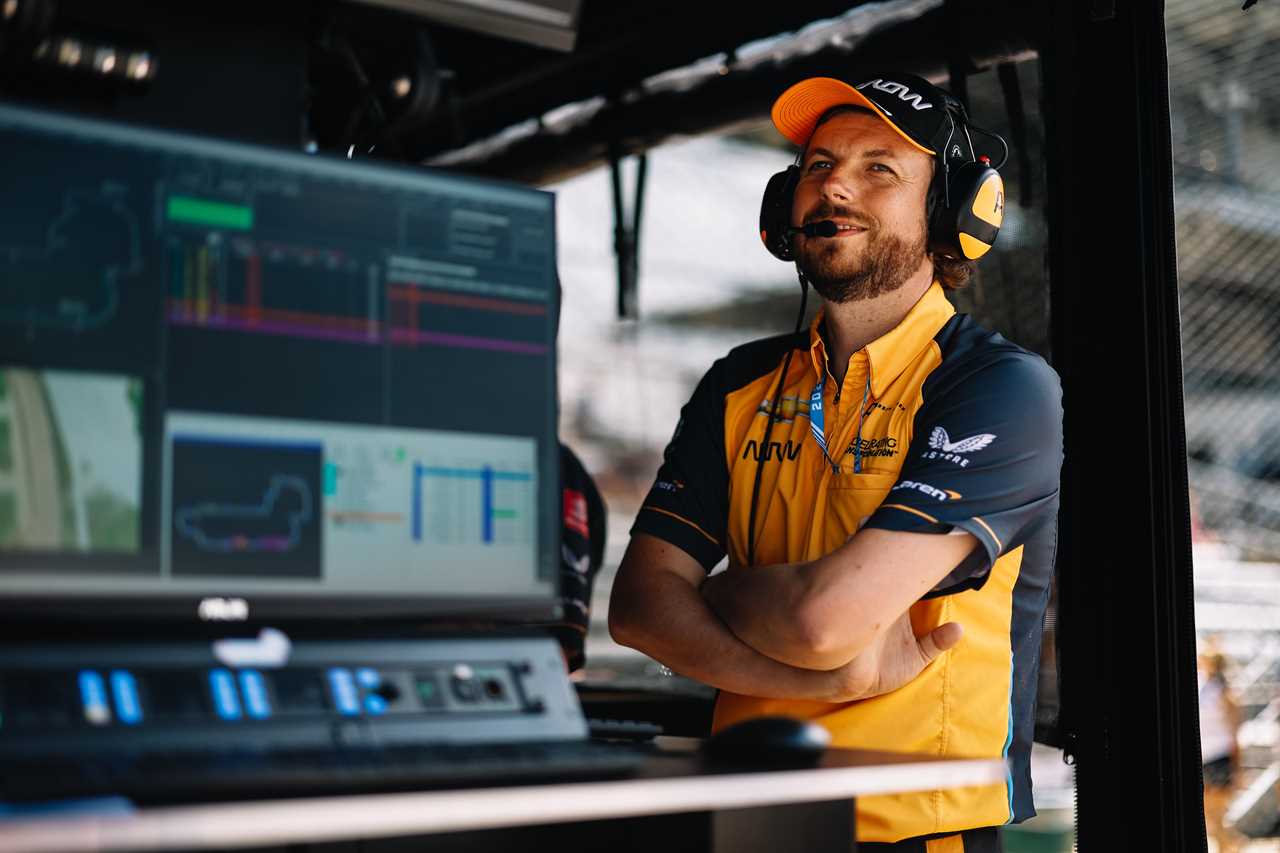 After spending the back-half of the 2022 IndyCar season as Arrow McLaren SP's director of trackside engineering, Gavin Ward has been promoted as the team's racing director.