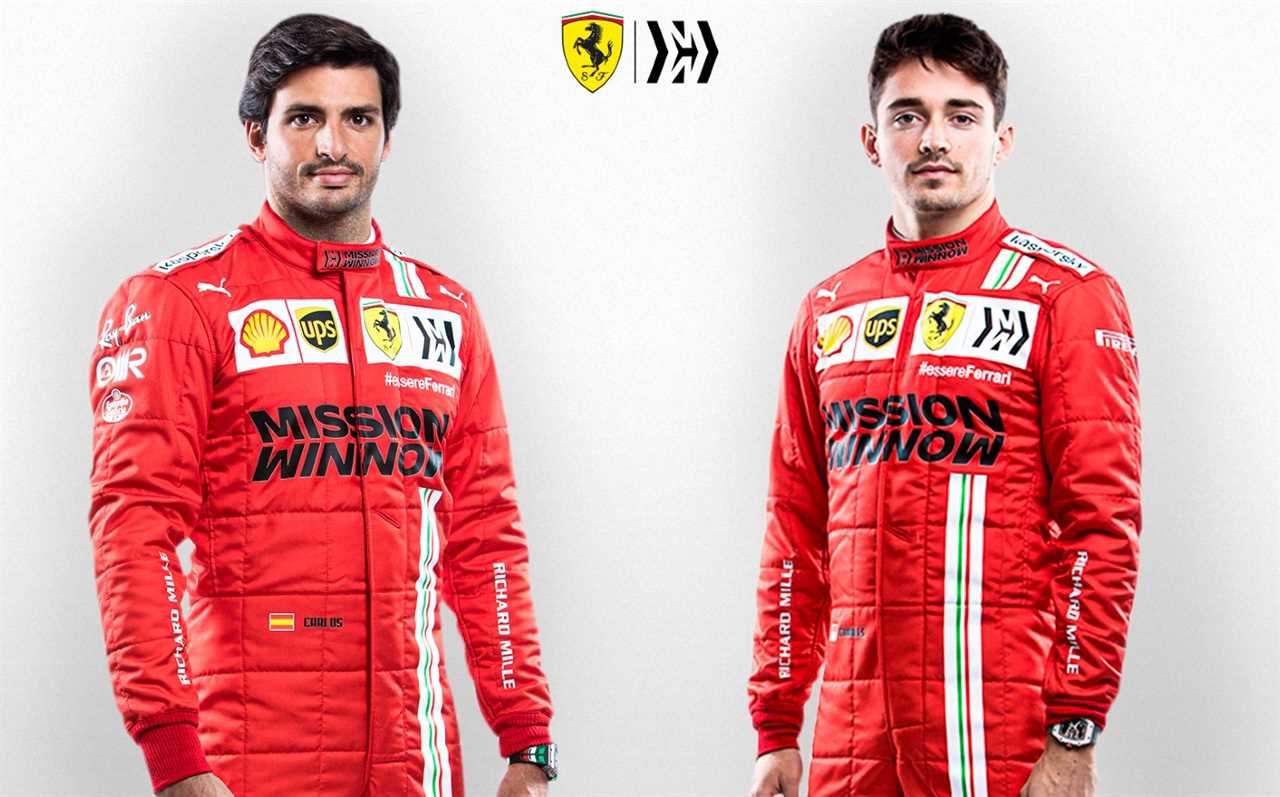Scuderia Ferrari F1 Fahrer 2021: Charles Leclerc und Carlos Sainz