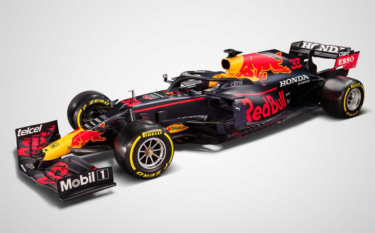 Red Bull Racing F1 Auto 2021