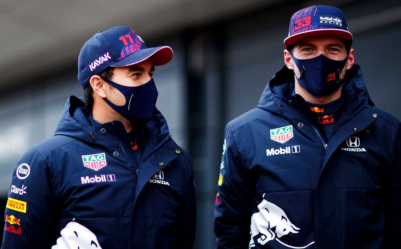 Red Bull Racing Fahrer 2021: Checo und Max Verstappen