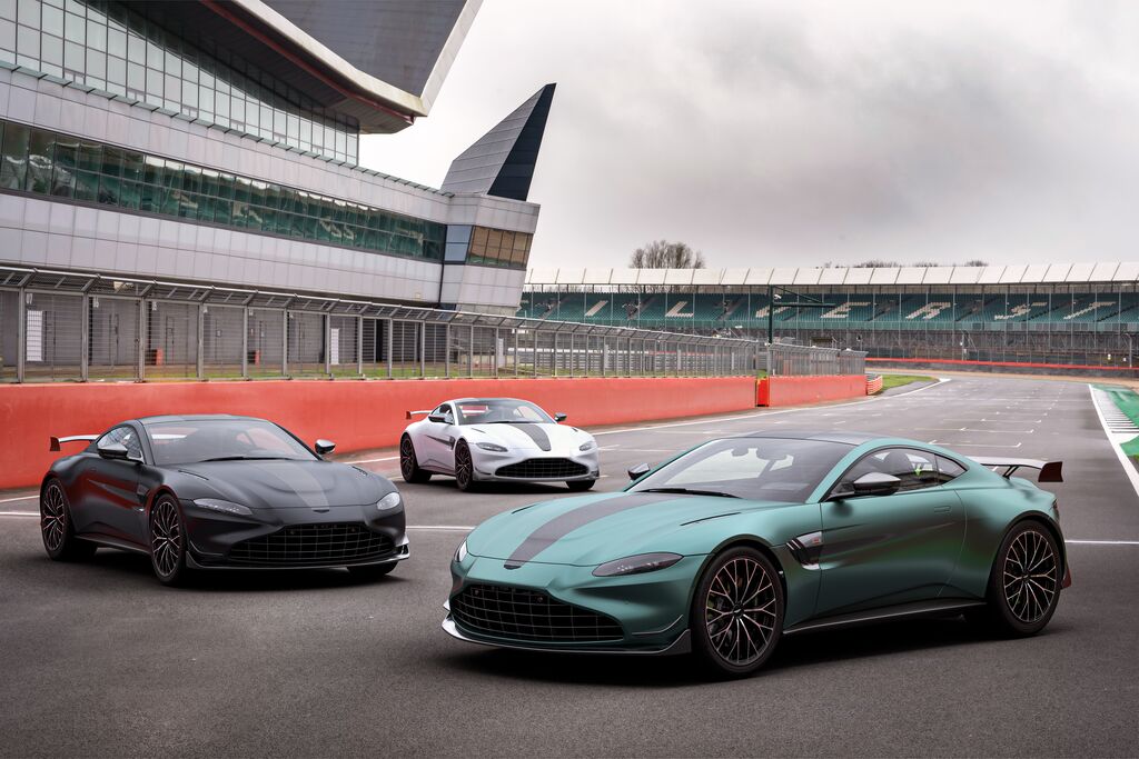Aston Martin is celebrating its return to Formula 1 with a special edition Vantage