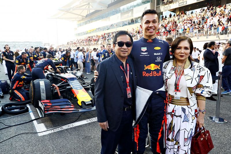 Chalerm Yoovidhya (left) is the majority owner of Red Bull. Photo: Mark Thompson/Getty Images.