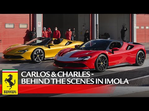Carlos & Charles - Behind the Scenes in Imola