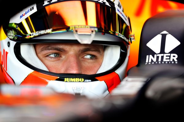 Red Bull Racing Honda F1 Bahrain test day 1 with Max Verstappen