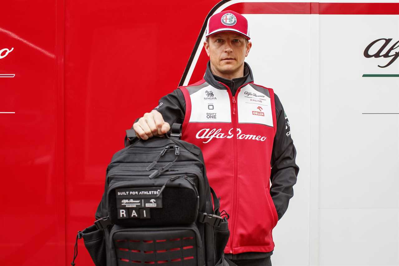 The official supplier of the Alfa Romeo F1 team is built for athletes