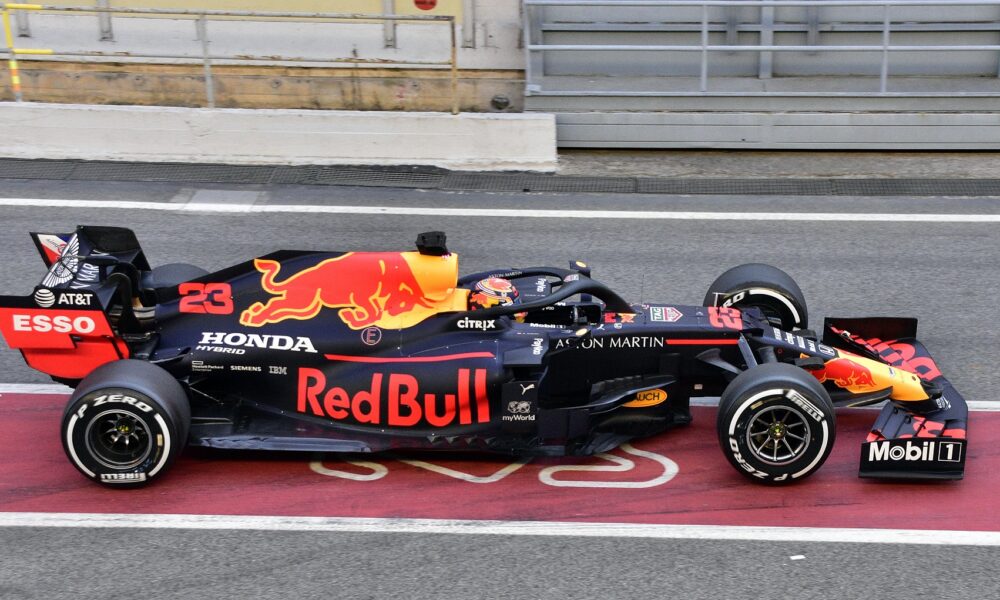 Red Bull Racing F1 car start: RB16B