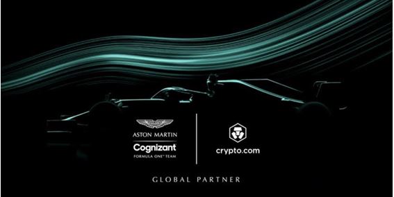 Crypto.com partners with Aston Martin Cognizant Formula One Team