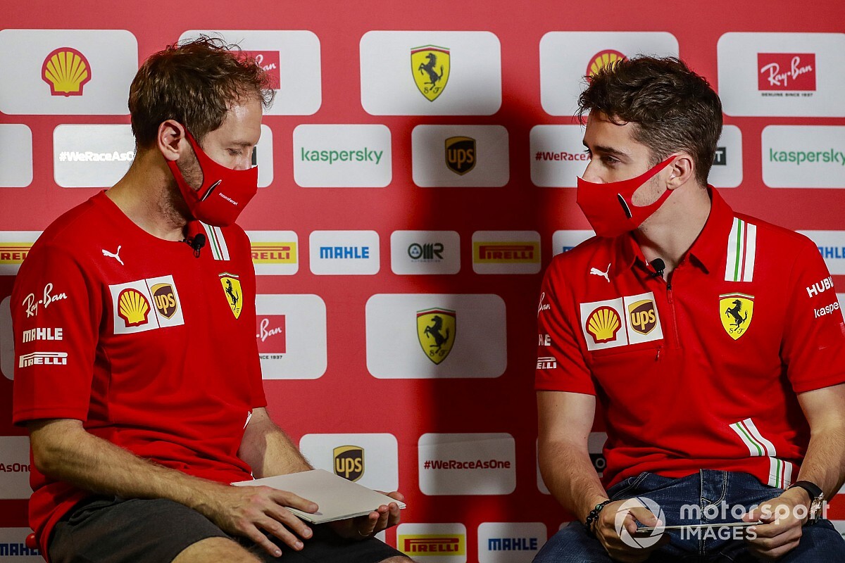 Leclerc explains what he learned from Vettel as F1 team-mates