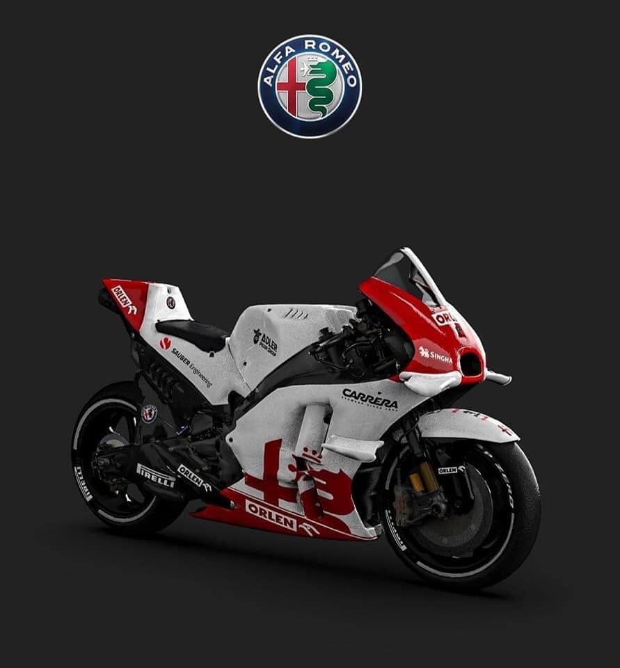 What would motorcycles look like if Formula 1 teams entered MotoGP?