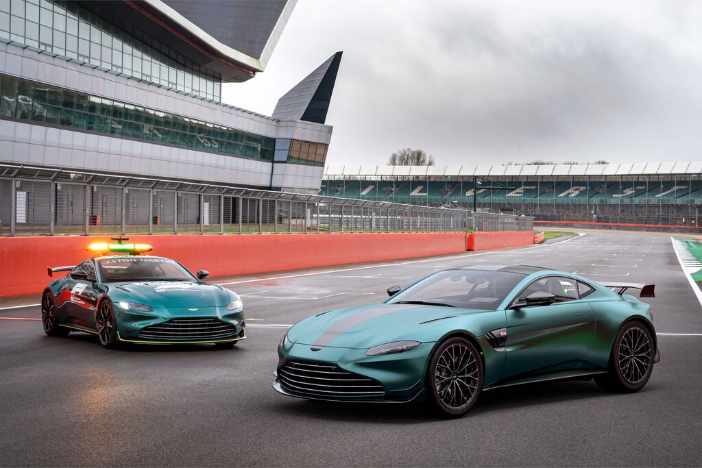 Aston Martin is celebrating its return to Formula 1 with a special edition Vantage