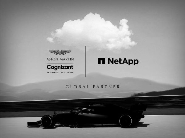 NetApp joins Aston Martin Cognizant Formula One Team to pioneer data-driven racing strategy