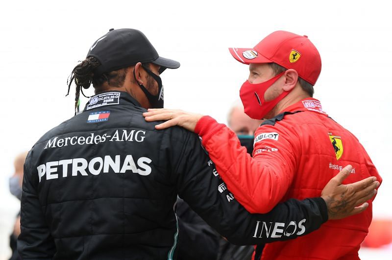 Vettel and Hamilton are the most successful drivers at Bahrain. Photo: Clive Mason/Getty Images.