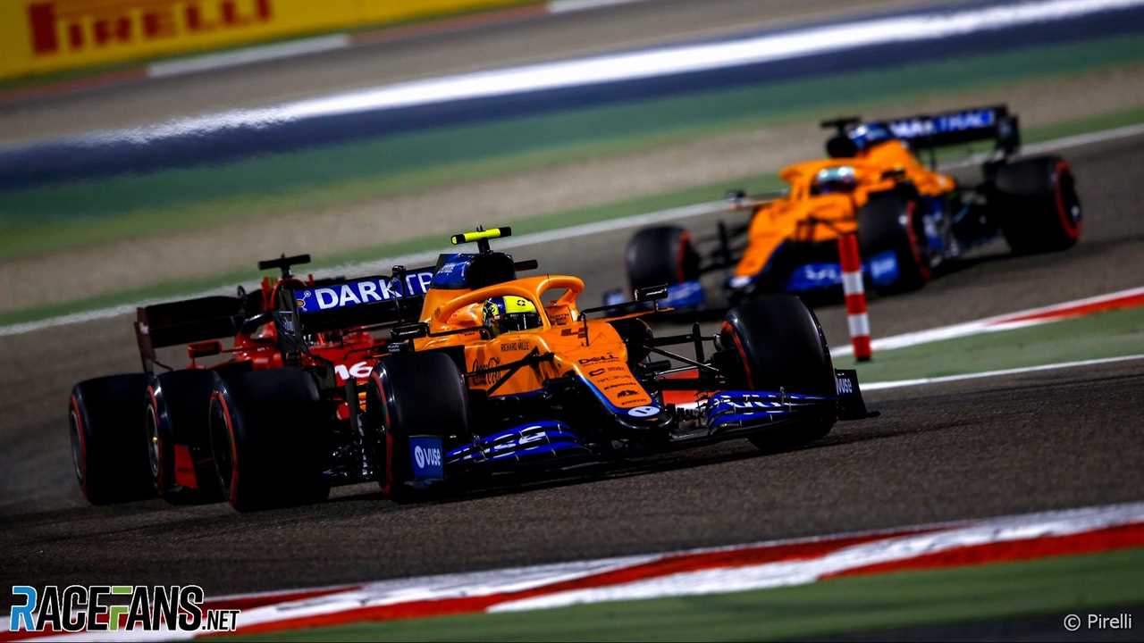 Lando Norris, McLaren, Bahrain International Circuit, 2021