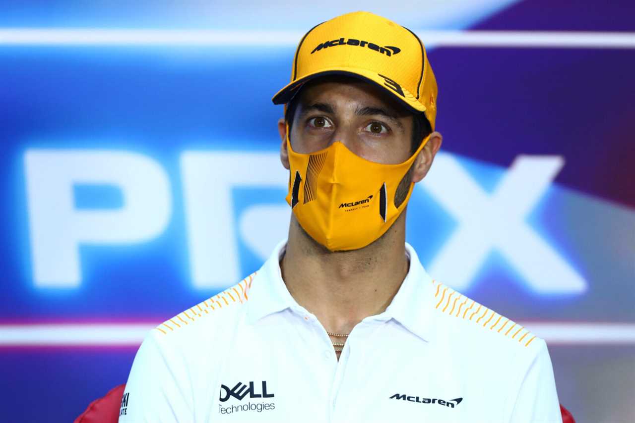 Daniel Ricciardo admits the question about the burning McLaren F1 form is uncertain