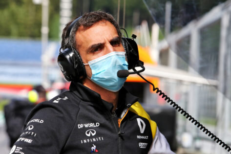 Former F1 team boss Cyril Abiteboul is associated with Renault Rival