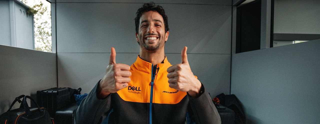 McLaren Racing - Daniel Ricciardo is hidden on the internet