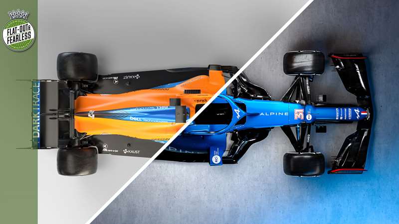 2021 F1 cars and liveries