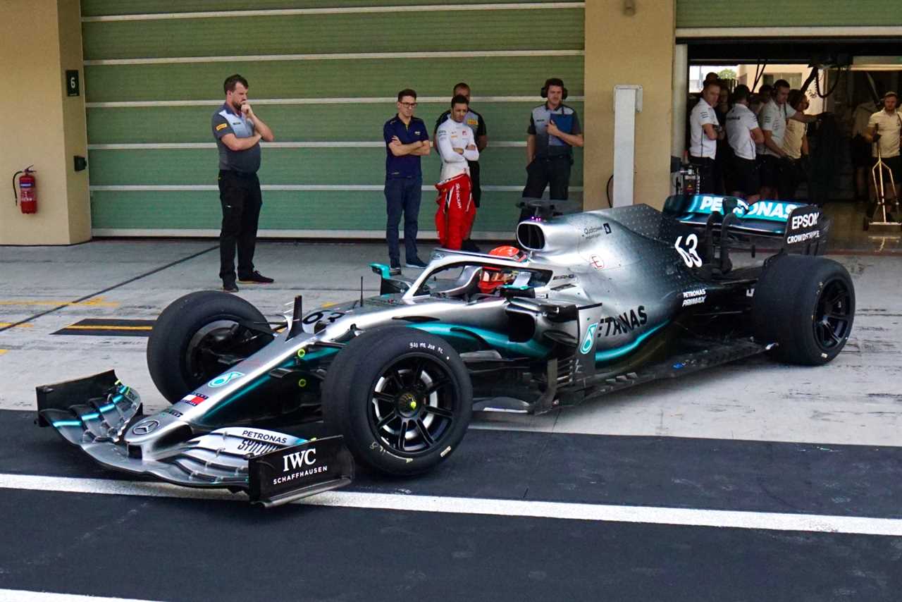 The development of low profile F1 tires continues