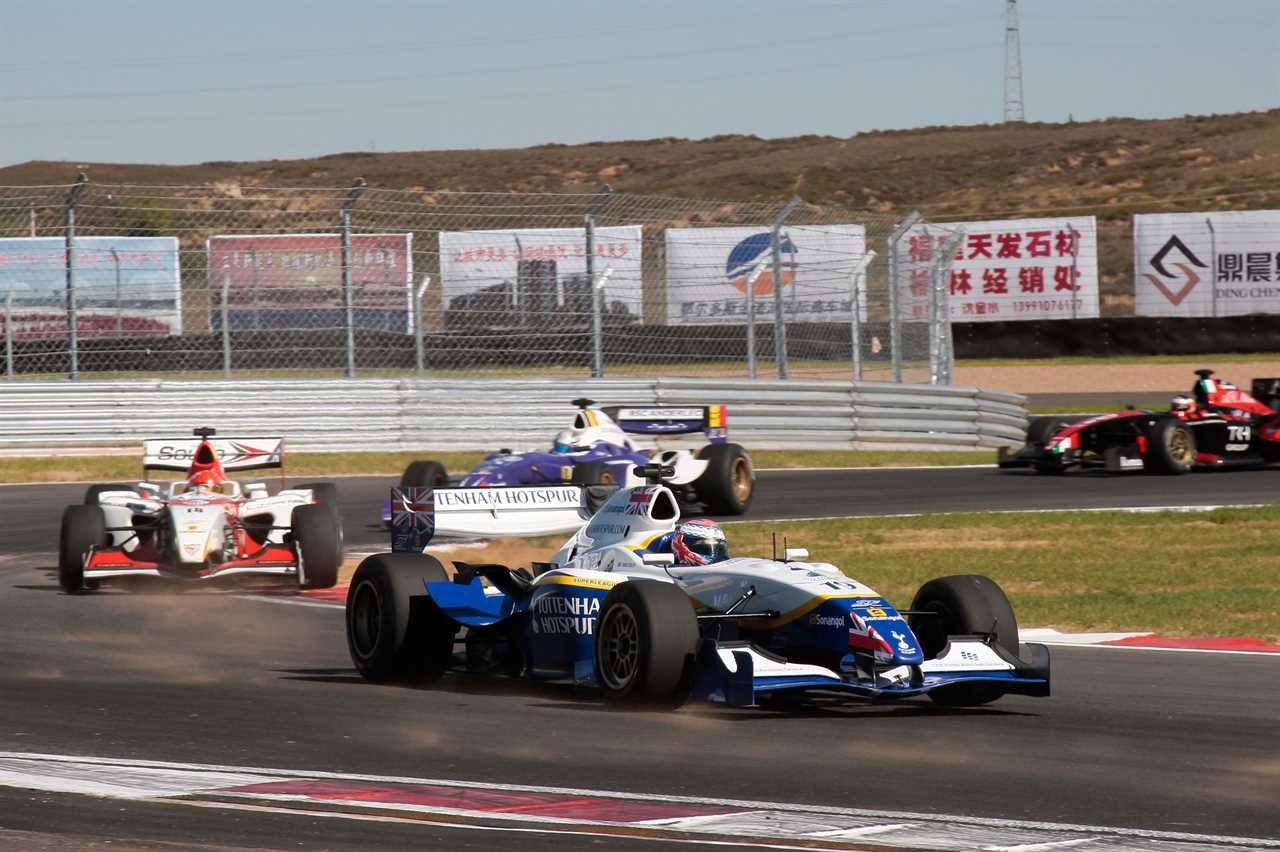 Craig Dolby 2010 Superleague Formula Ordos
