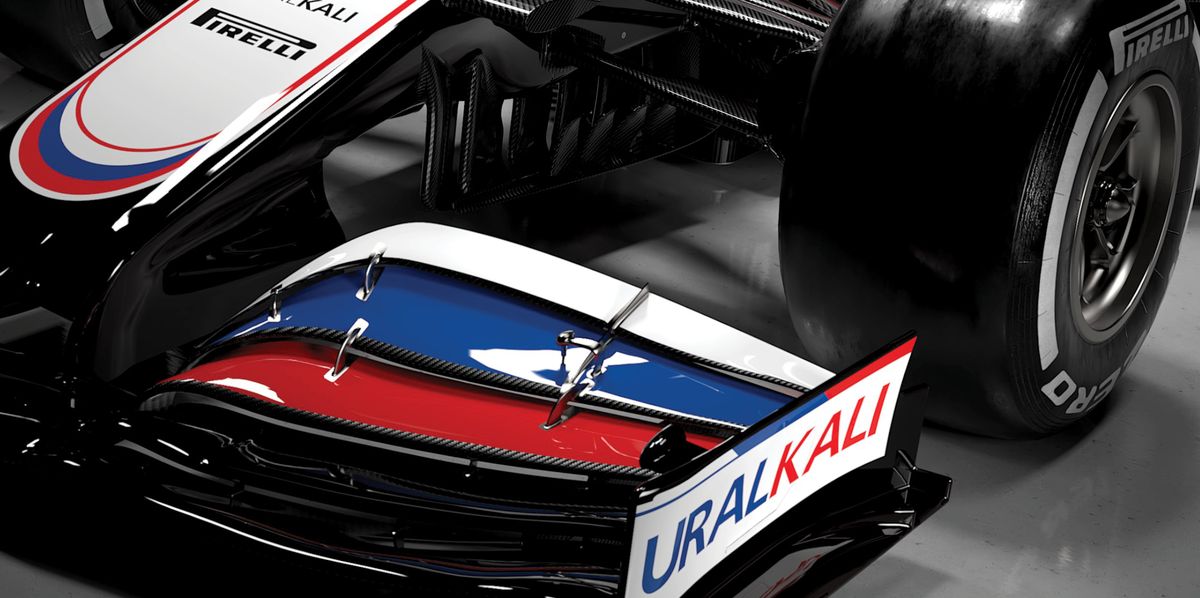 Uralkali Haas' F1 team unveils VF-21 at Bahrain test