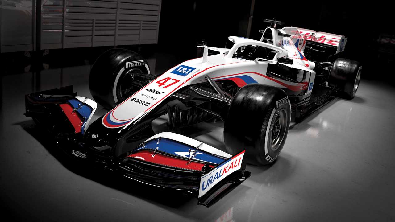 haas f1 team urakali