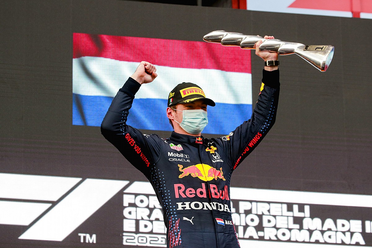 Emilia Romagna GP: Verstappen wins, Hamilton recovers to second