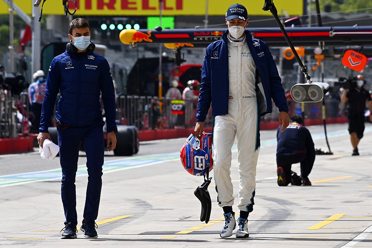 Russell insists Bottas crash won&rsquo;t harm Mercedes relationship
