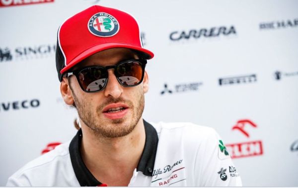 Antonio Giovinazzi to fly the Alfa Romeo F1 teams flag at the Formula One Virtual Grand Prix
