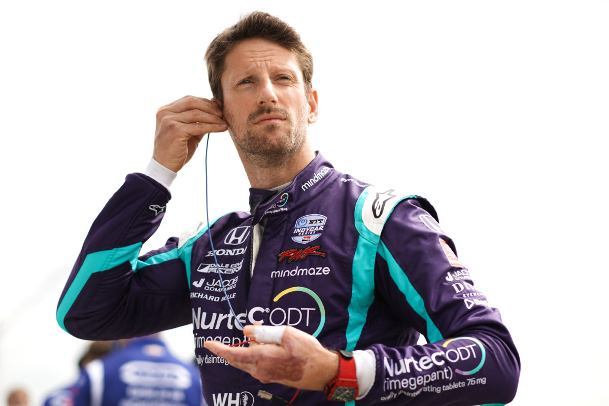 Grosjean announces partnership with WHO Foundation