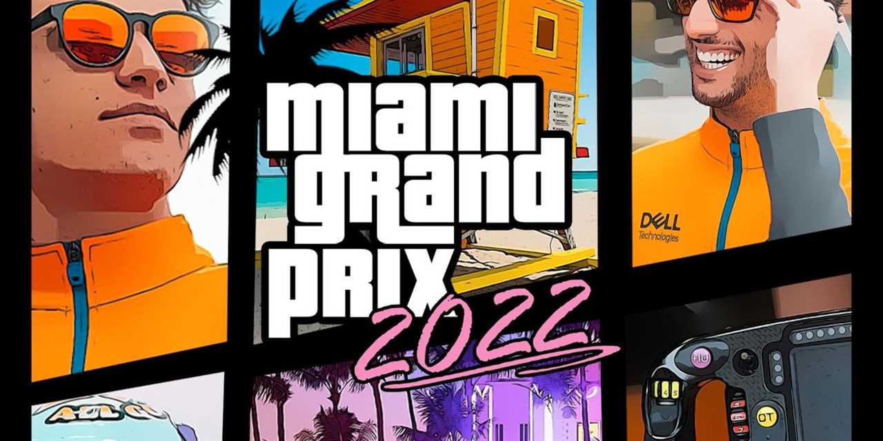 Vice City welcomes the Miami Grand Prix