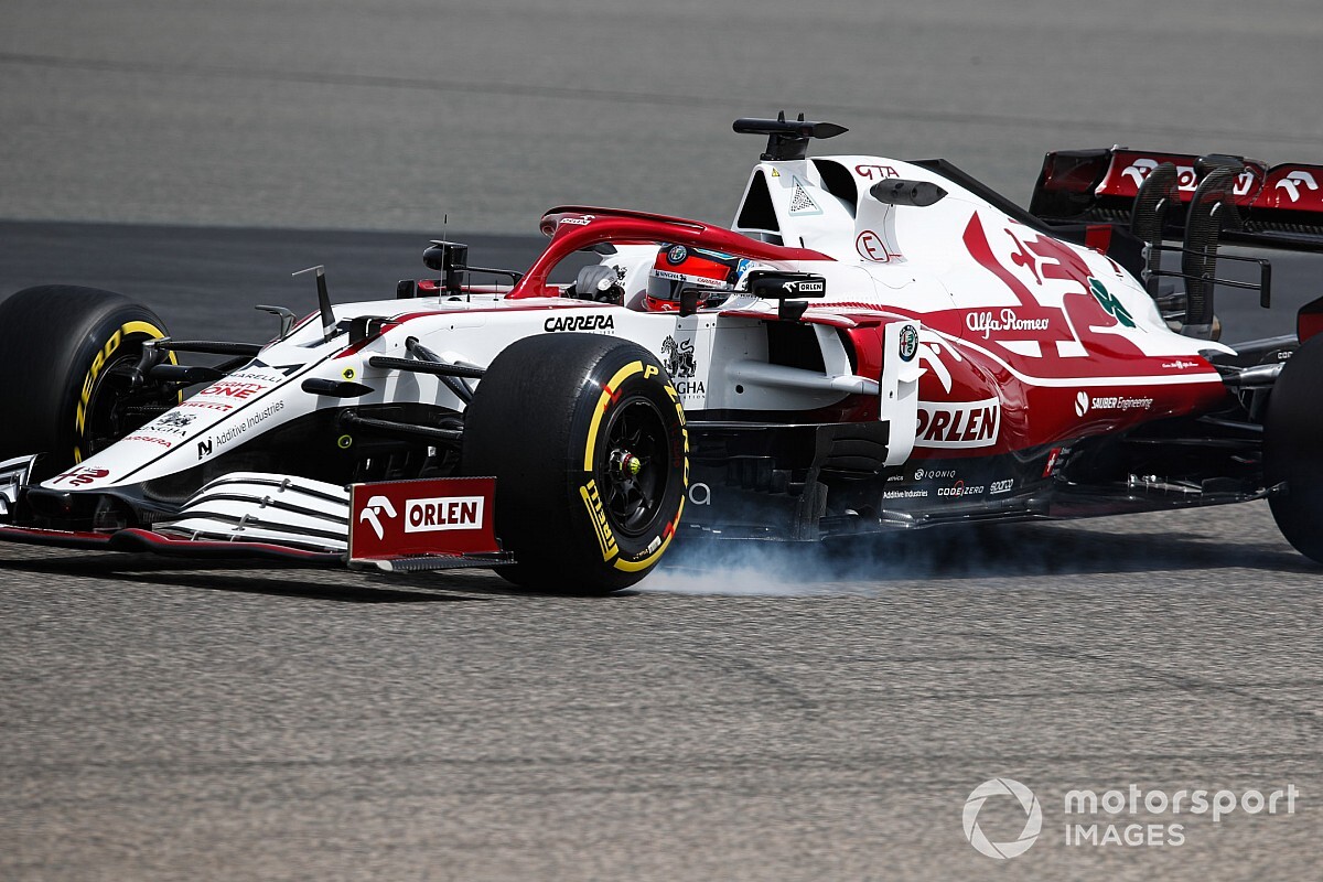 Raikkonen: Ferrari engine "better" compared to 2020