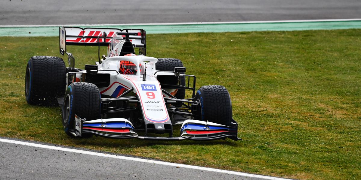 Mazepin of the Haas F1 Team quickly realizes that Formula 1 is everyone for himself