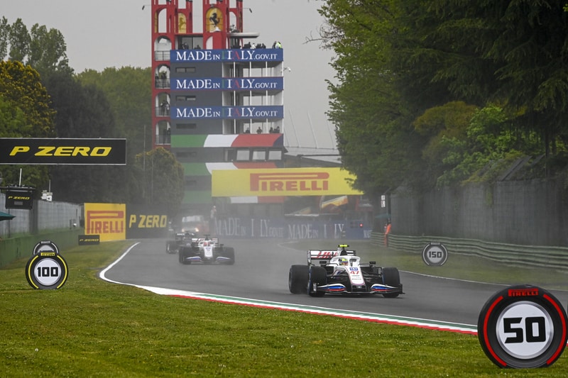 "It was my first time in a Formula 1 car in the wet - it was definitely not easy" - Mick Schumacher