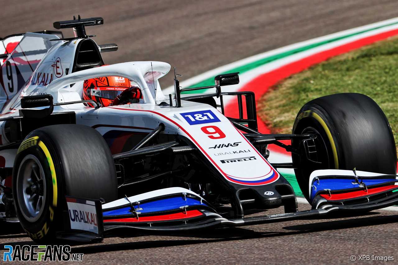 Nikita Mazepin, Haas, Imola, 2021