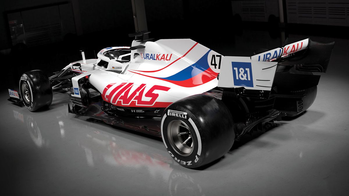 The Kannapolis-based Haas F1 Team unveils the 2021 livery and a new sponsor