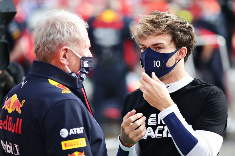 Helmut Marko was not entirely impressed with Pierre Gasly