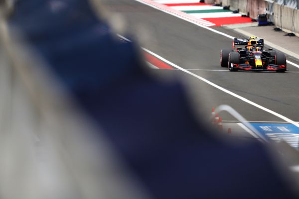 Aston Martin Red Bull Racing F1 Hungarian Grand-Prix with Verstappen on podium