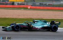 Lance Stroll, Aston Martin, Silverstone, 2021