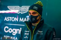 Lance Stroll, Aston Martin, Silverstone, 2021