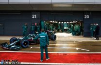 Lance Stroll, Aston Martin, Silverstone, 2021