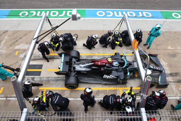 Mercedes AMG Petronas F1 Imola Grand Prix race – Lewis completes impressive recovery drive to claim P2