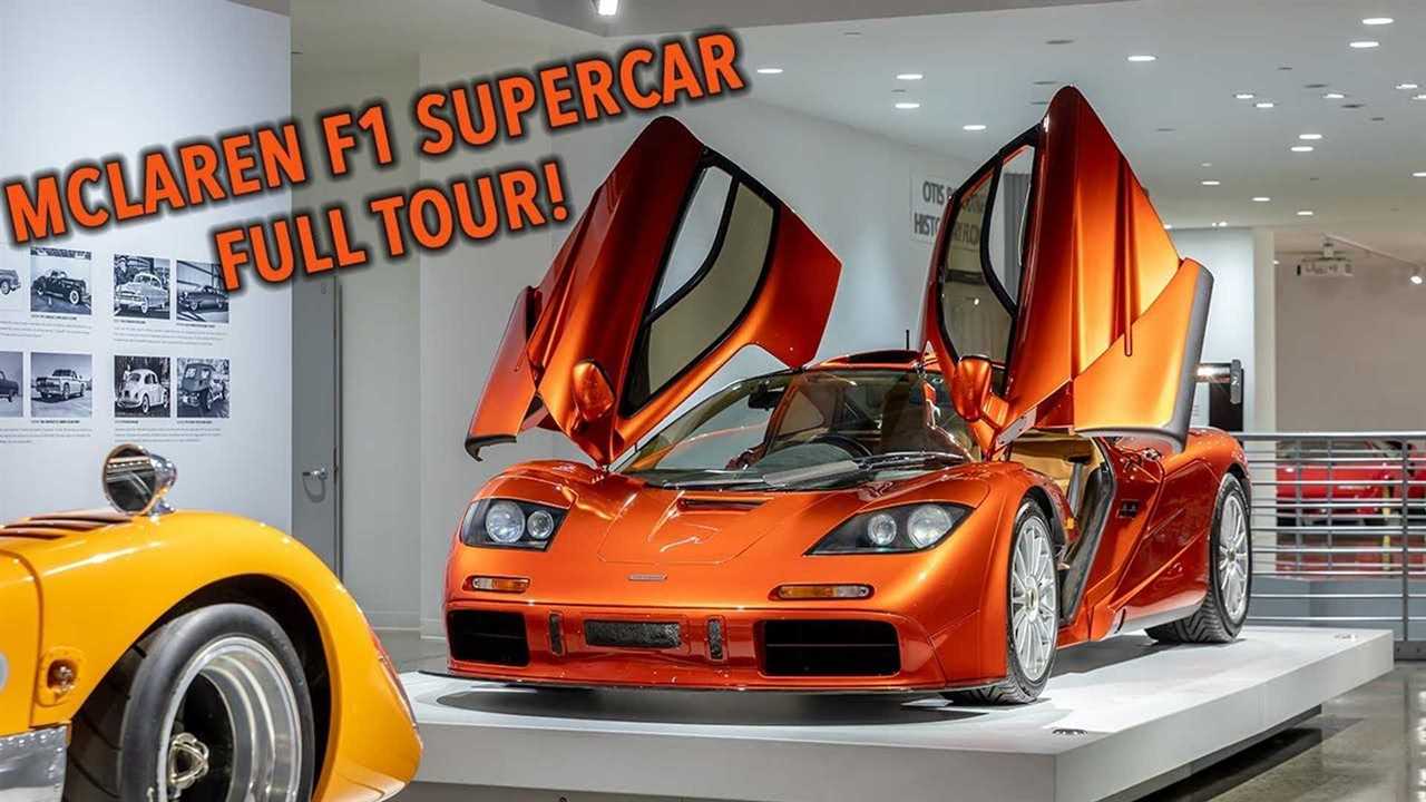 Take a video tour of the extremely rare, original McLaren F1 LM