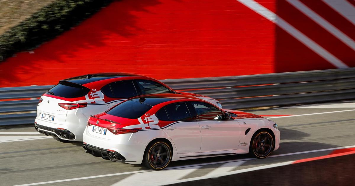 F1-inspired models from Alfa Romeo Racing Giulia and Stelvio Quadrifoglio revealed