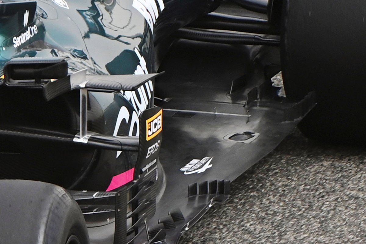 Aston Martin AMR21 detail