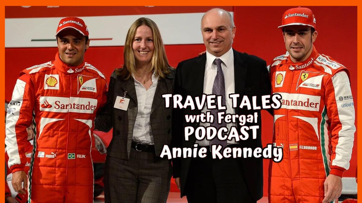 Annie Kennedy talks about life with Ferrary in F1