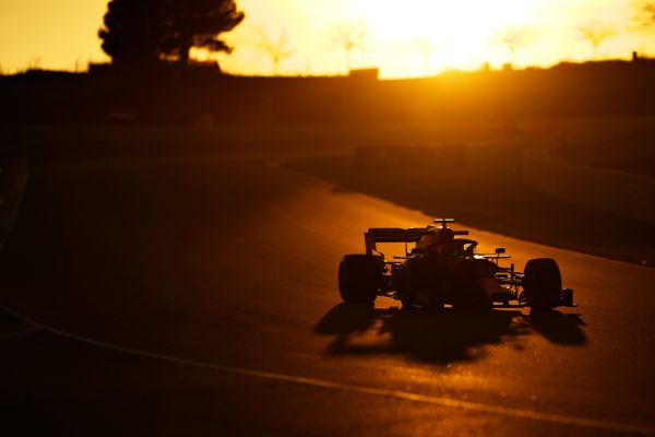 Aston Martin Red Bull Racing F1 Barcelona test 2, day 2 with both drivers on the track