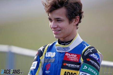 Lando Norris, Carlin, F3, 2016