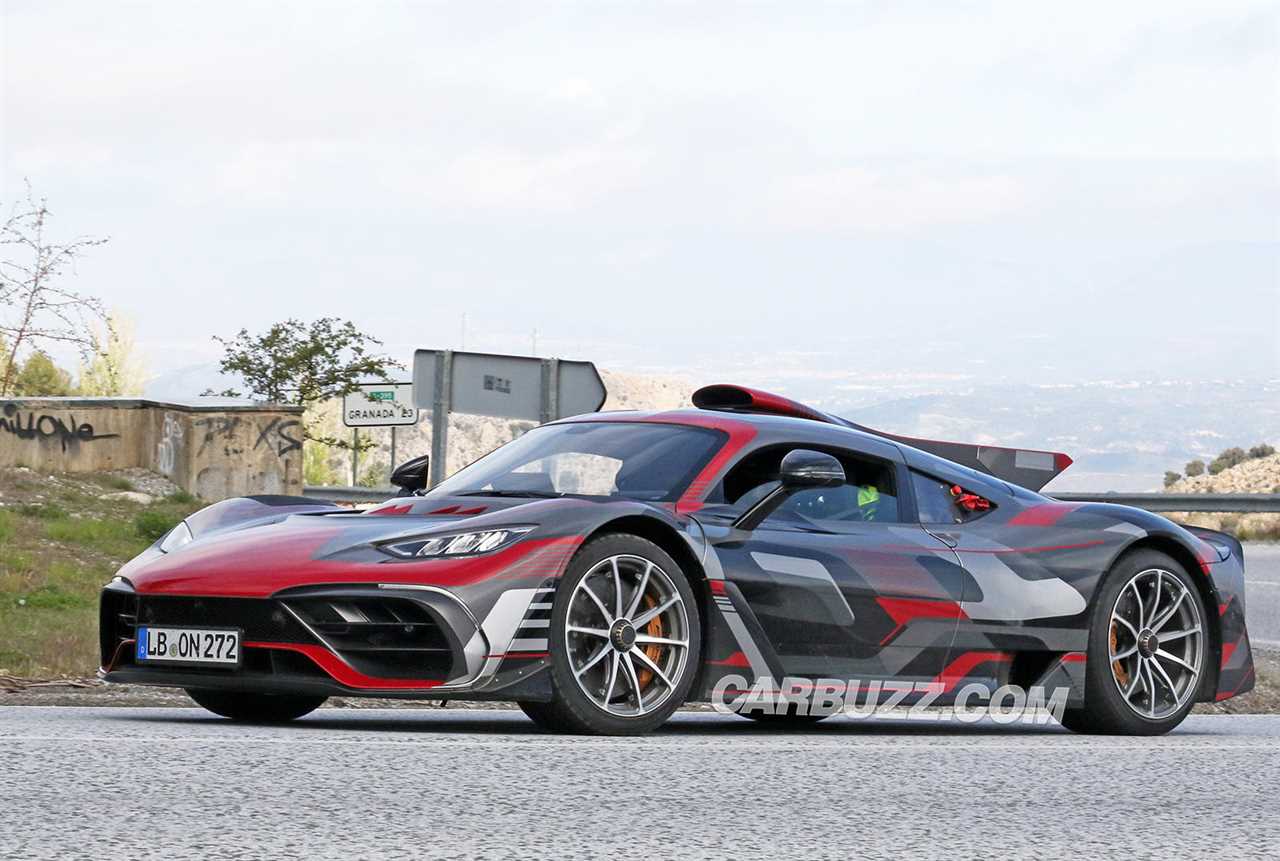 Spied!  Mercedes-AMG One looks ready for production